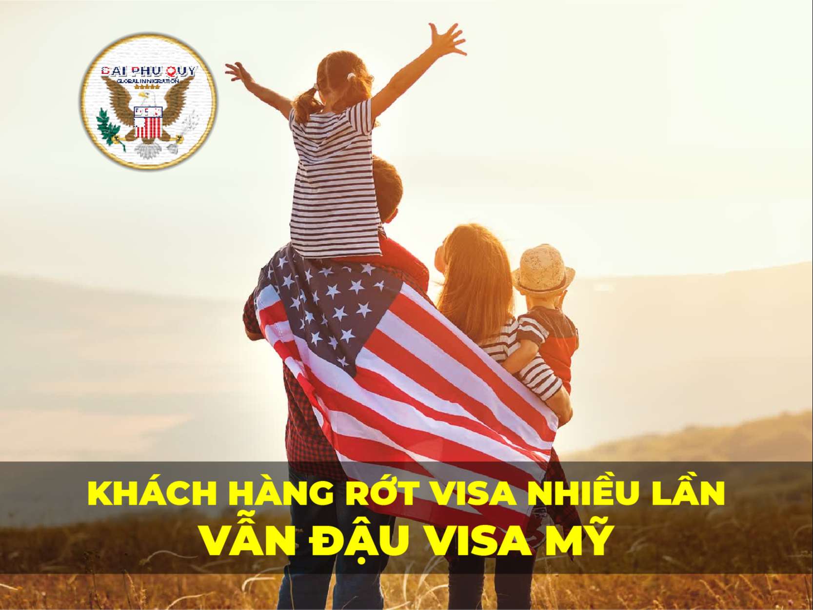 Khách hàng rớt Visa nhiều lần vẫn đậu Visa Mỹ